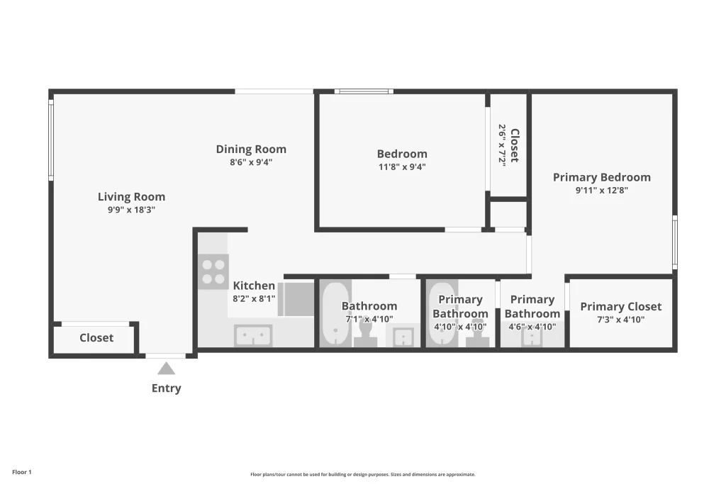 Ashford Manor 2-Bedroom 2-Bath