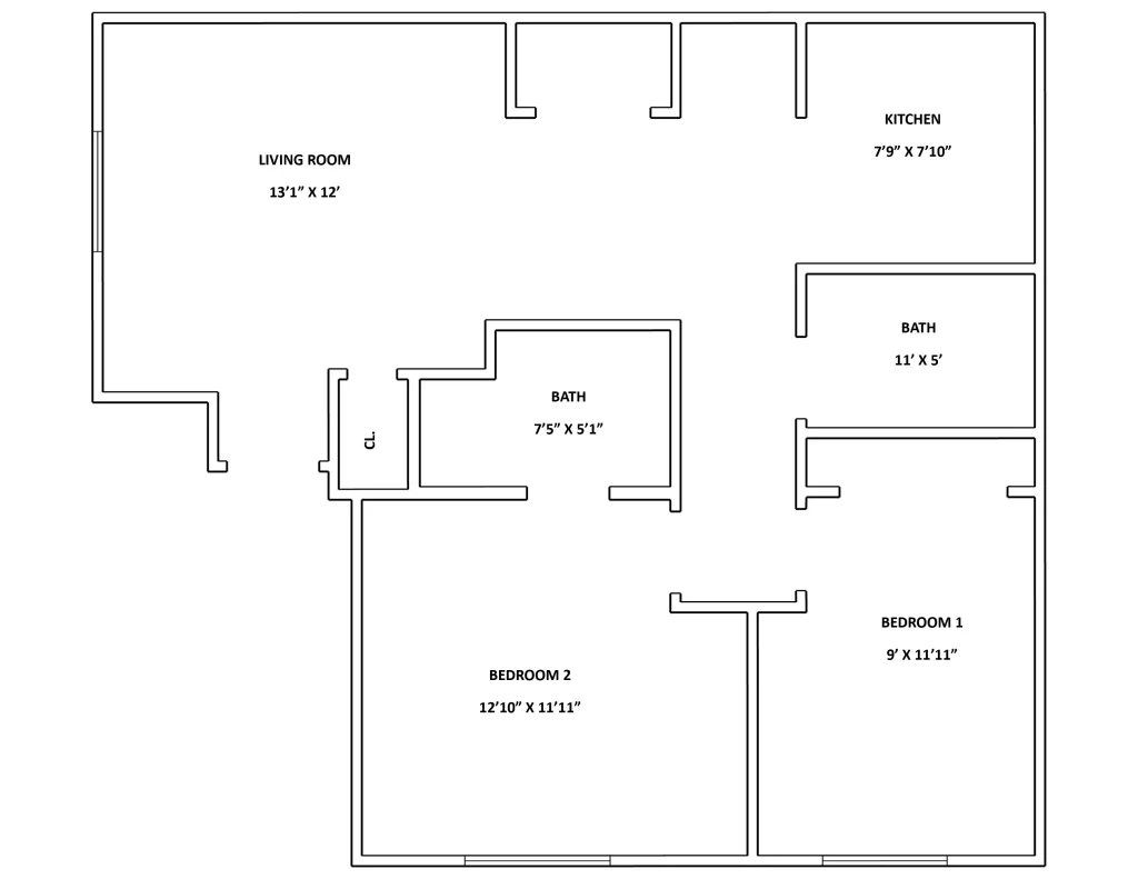TERRAVITA- 2 BEDROOM SMALL