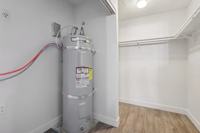 Spacious Walk-In Closets