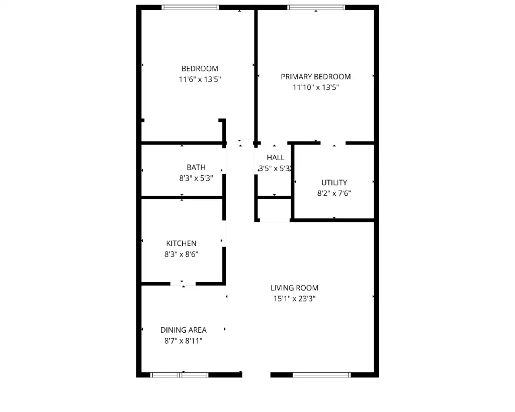 2x1 Floorplan